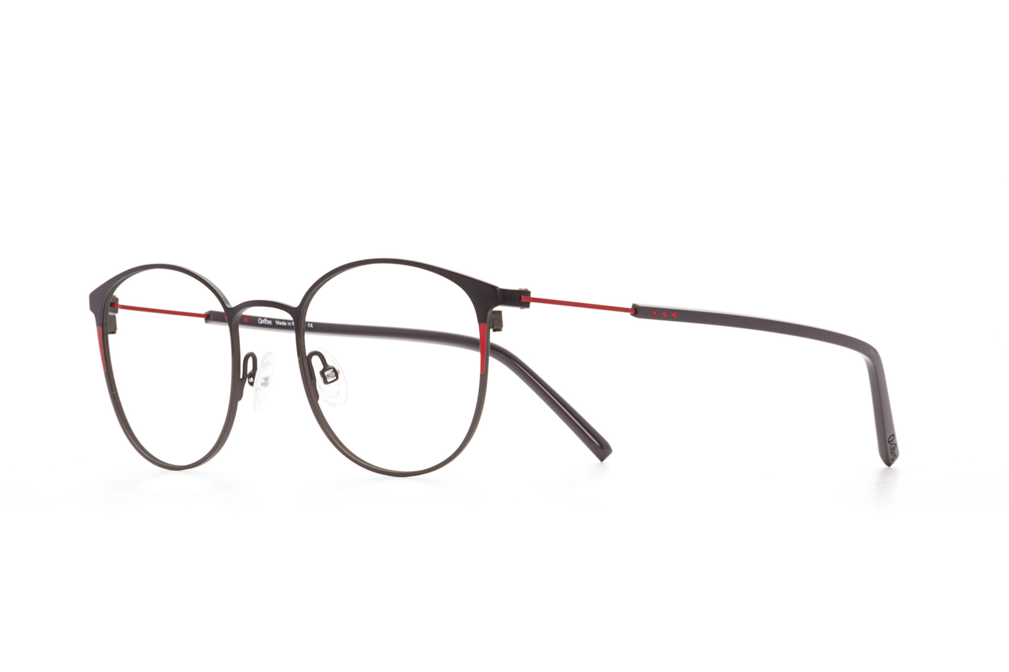 Kullanıma hazır optik tarzda işlenmiş camları ve optik uyumlu çerçevesiyle Oxibis Boost BO1C8 49 küçük ekartman siyah, kırmızı ve gri renkli yuvarlak model unisex gözlüğü optisyen veya gözlükçülerin sunacağı numarasız veya numaralı cam özelleştirmeleriyle size en yakın gözlükçüden satın alabilirsiniz.