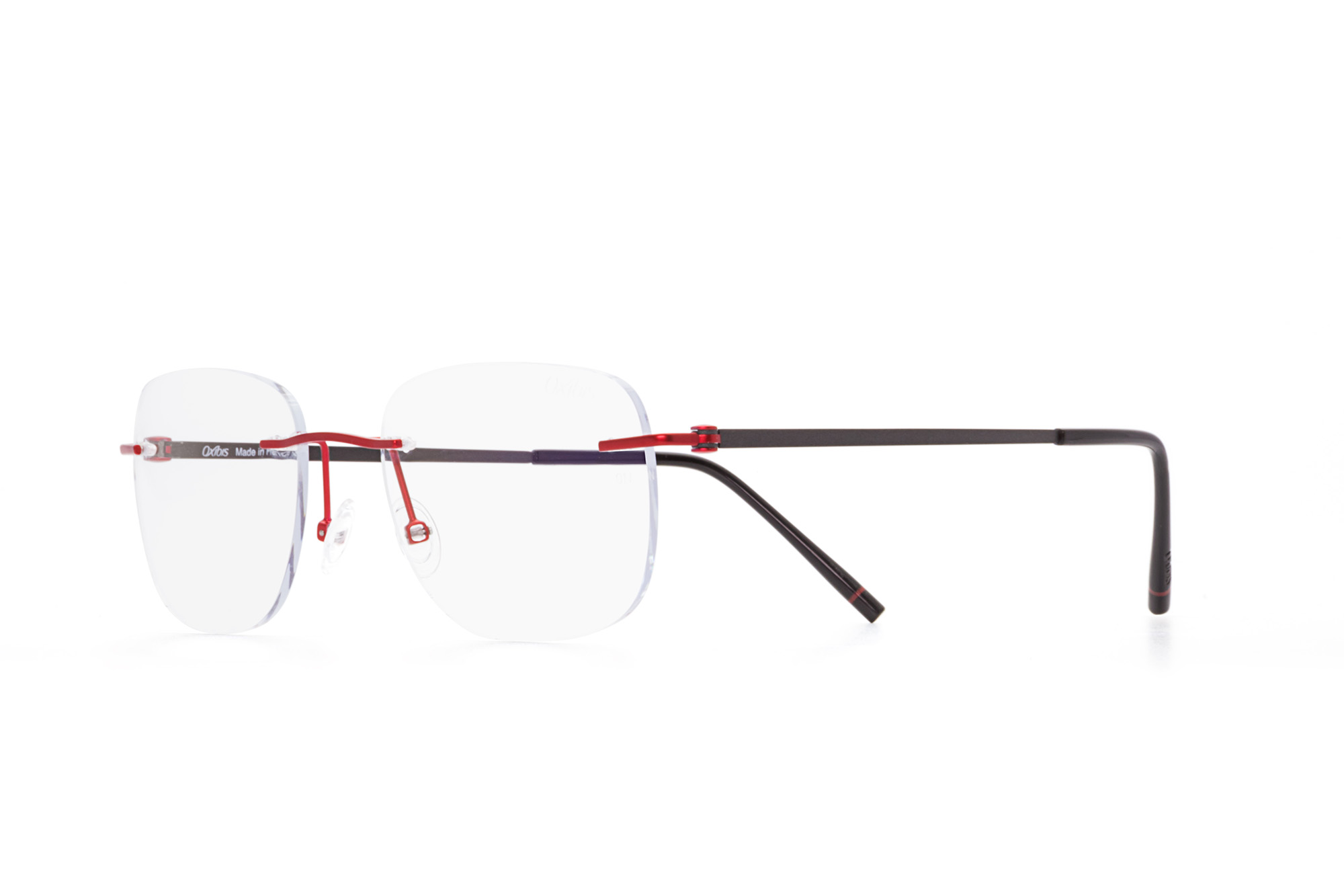 Kullanıma hazır optik tarzda işlenmiş camları ve optik uyumlu çerçevesiyle Oxibis Loop LO7C4 53 orta ekartman kırmızı ve gri renkli dikdörtgen model çerçevesiz unisex gözlüğü optisyen veya gözlükçülerin sunacağı numarasız veya numaralı cam özelleştirmeleriyle size en yakın gözlükçüden satın alabilirsiniz.